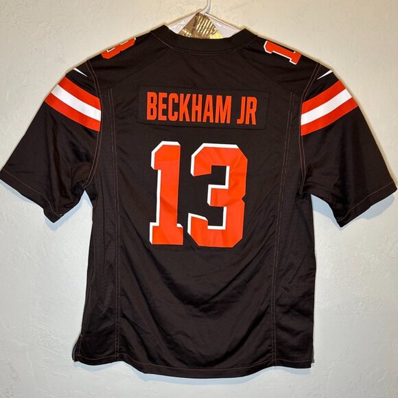 Odell Beckham Jr #13 Cleveland Browns NFL Football Jersey Large on the Field - Picture 4 of 7